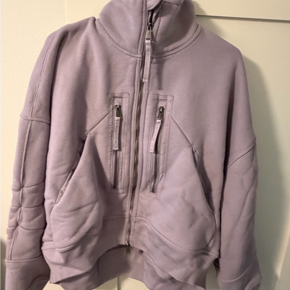 FP Movement by Free People Lavender Bomber Jacket
